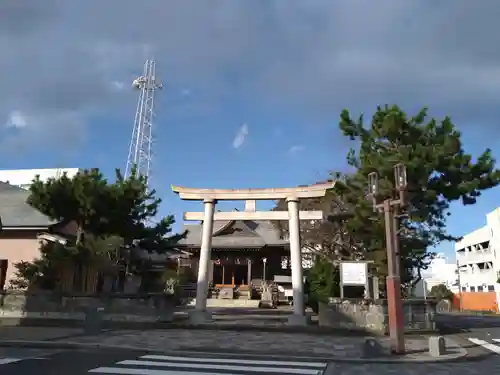 白幡神社の鳥居