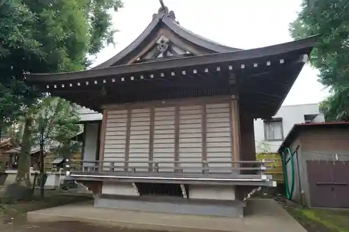 天沼八幡神社の本殿・本堂