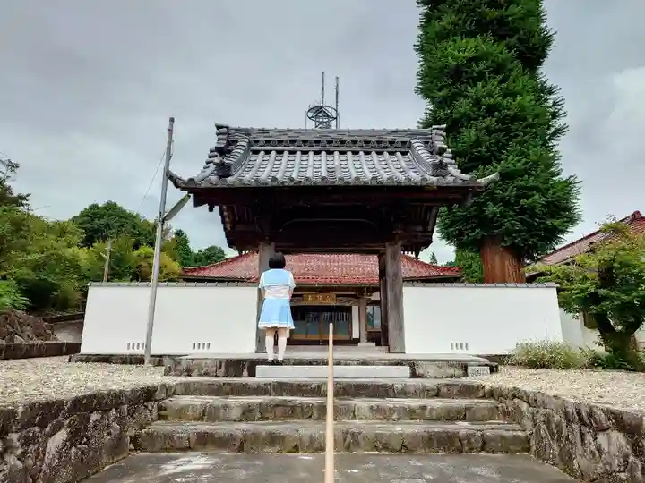 向陽寺の山門・神門