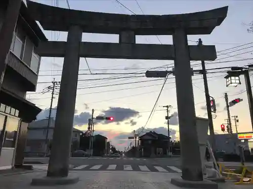 宮地嶽神社の鳥居