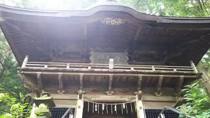 東金砂神社の山門・神門