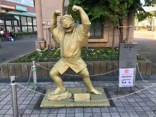 亀有香取神社の像