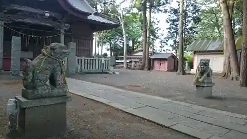 南宮神社の狛犬