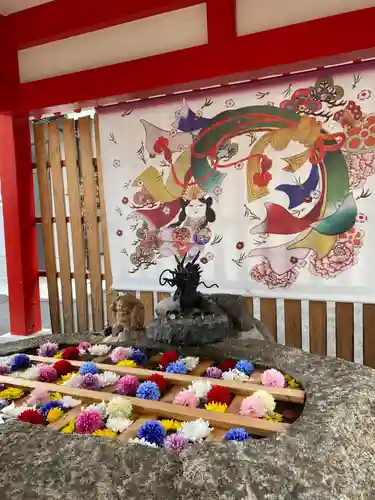 別小江神社の手水舎