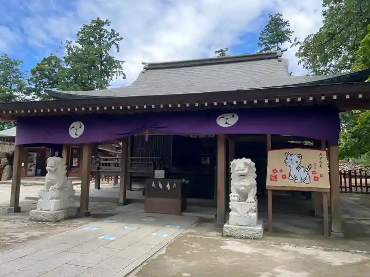 唐澤山神社の本殿・本堂