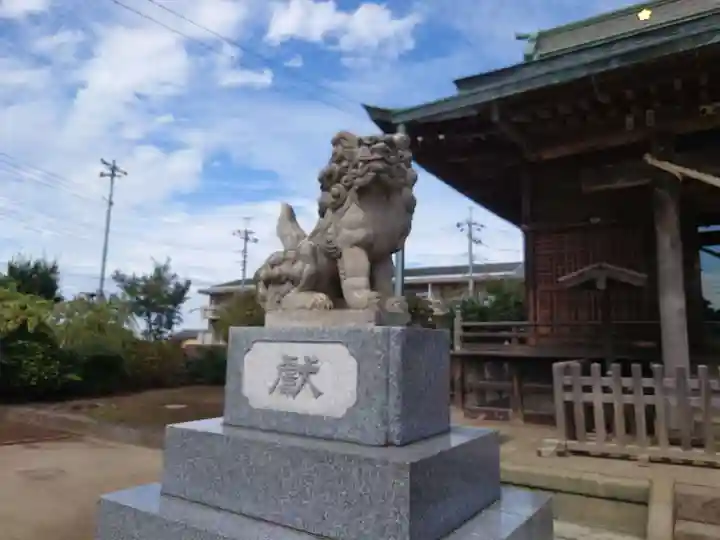 菅原神社の狛犬