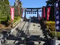 中野沼袋氷川神社の鳥居