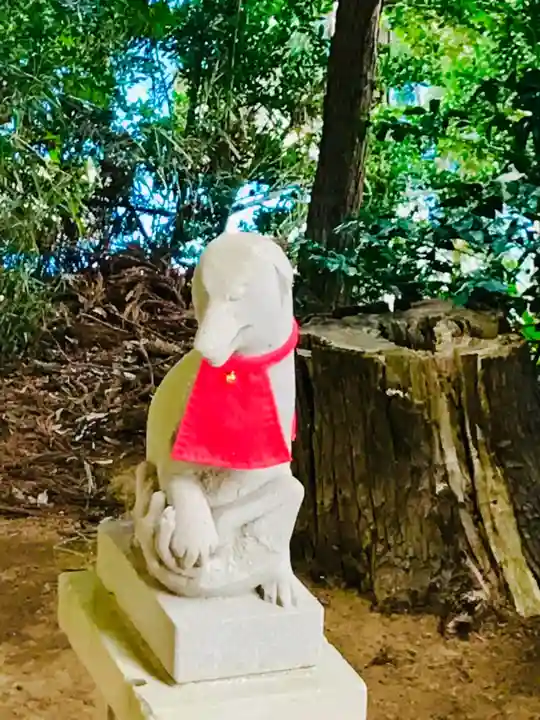 神谷稲荷神社の狛犬