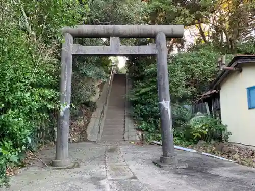 皇大神社の鳥居