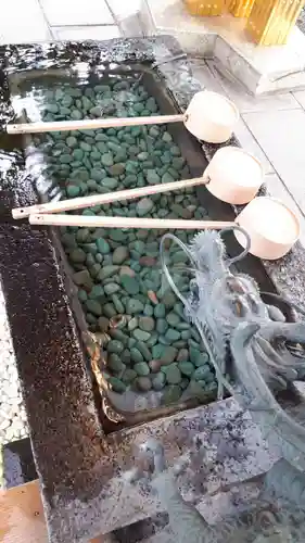 西野神社の手水舎