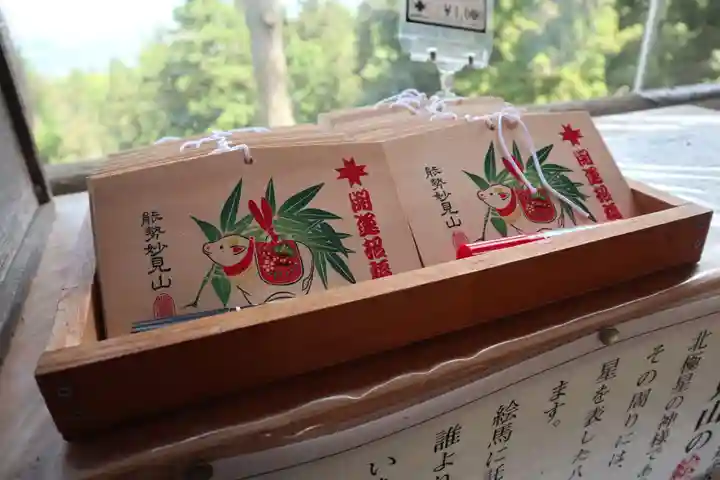 能勢妙見山(真如寺境外仏堂)の絵馬