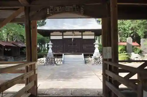 白髪神社の本殿