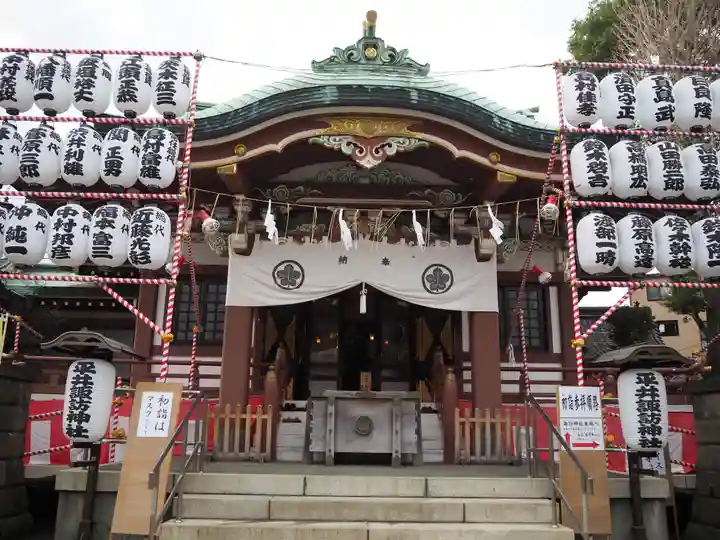 諏訪神社の本殿・本堂