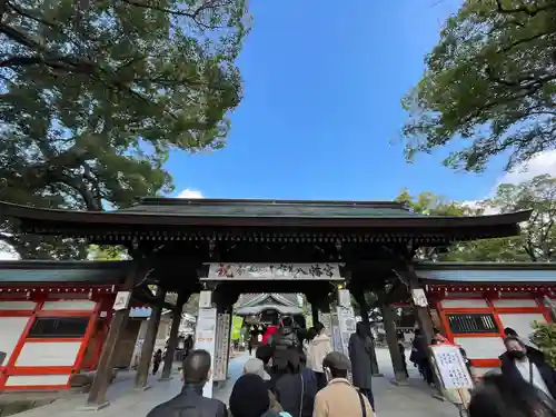 宇美八幡宮の山門・神門