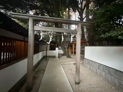 正松神社の鳥居