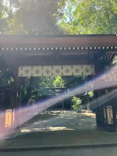 駒木諏訪神社の山門