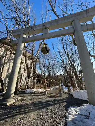 釧路一之宮 厳島神社の鳥居