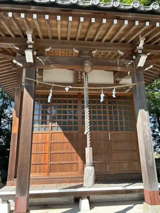 東石清水八幡神社(埼玉県)