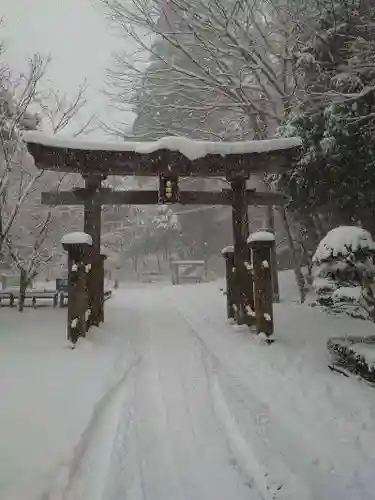 鳥取東照宮（旧樗谿神社）の鳥居