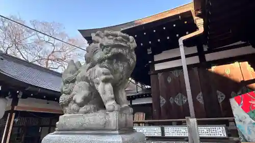 御幸森天神宮の狛犬