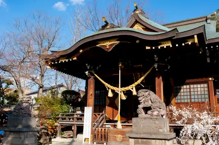 行田八幡神社の本殿・本堂