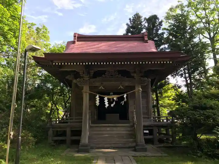 古四王神社の本殿・本堂