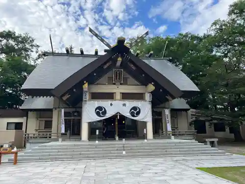 帯廣神社の本殿・本堂