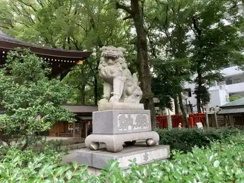 若宮八幡社の狛犬