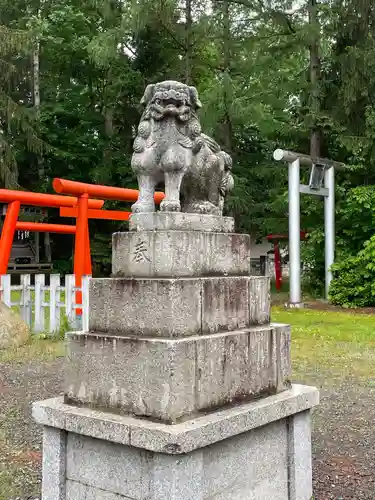 名寄神社の狛犬