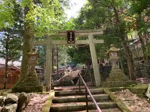 白石神社の鳥居