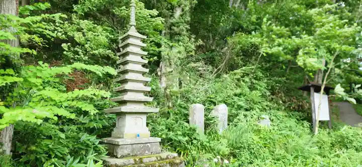 唐松山 護国寺の塔