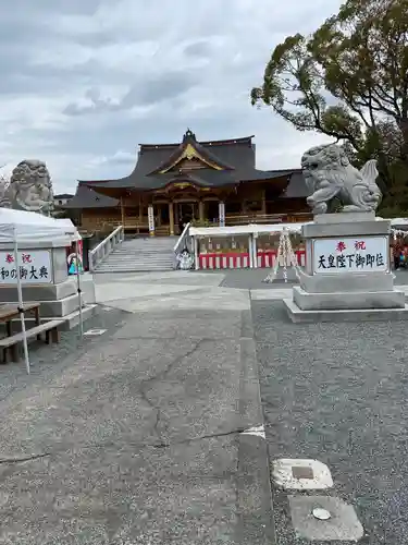 富知六所浅間神社の狛犬