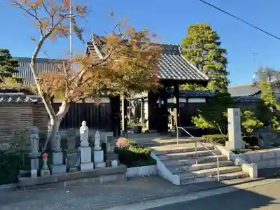 燈明寺の山門・神門