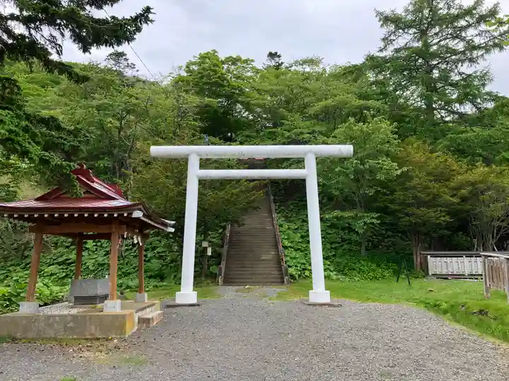 厚岸神社の鳥居