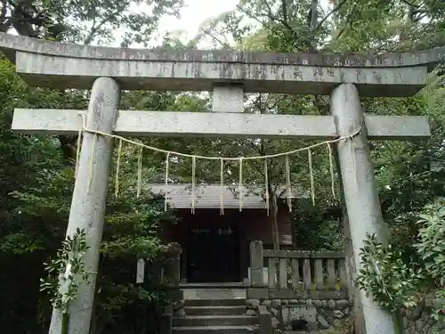 忍　諏訪神社・東照宮　の鳥居