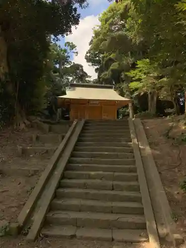 子安神社の景色