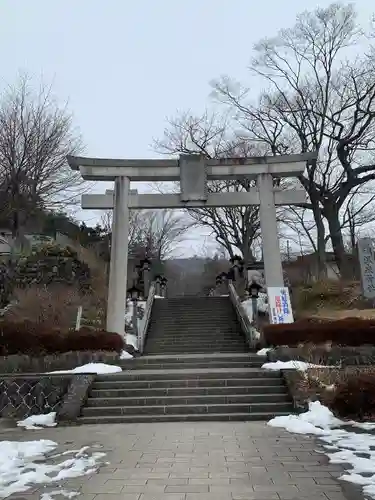 那須温泉神社の鳥居