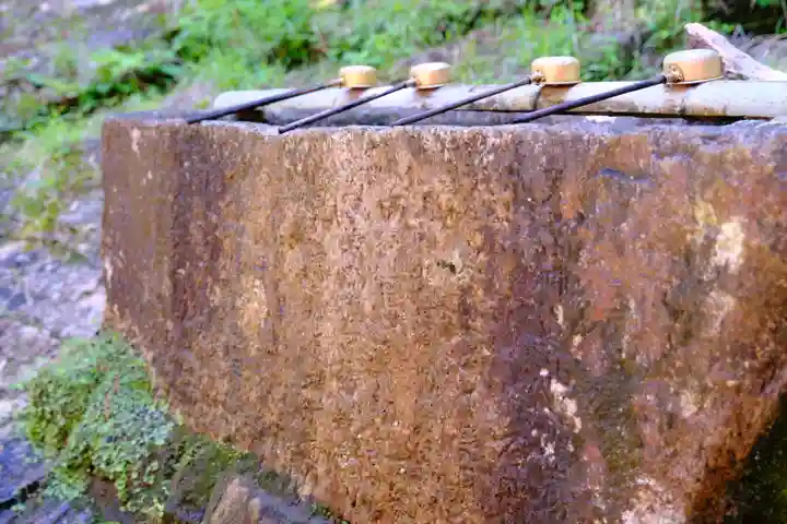 神倉神社(熊野速玉大社摂社)の手水舎