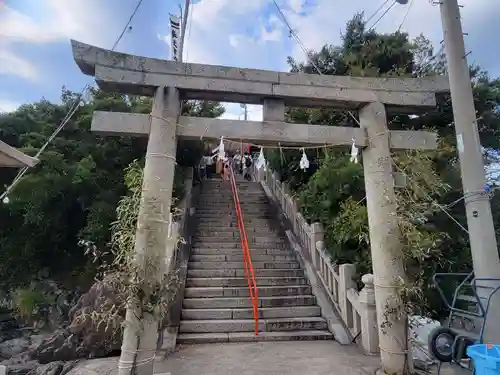 津嶋神社の鳥居