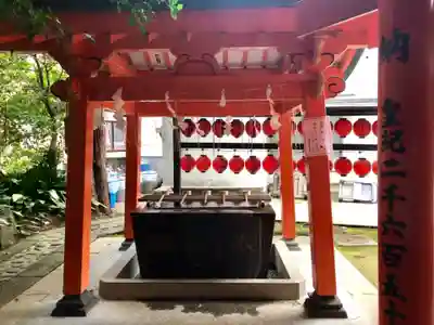 豊栄稲荷神社の手水舎
