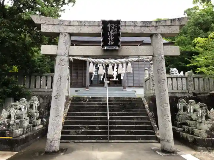 羽浦神社の鳥居