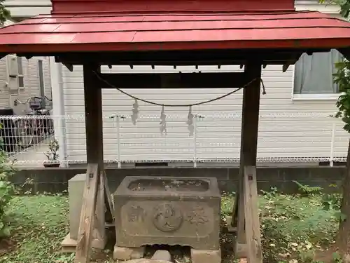 高田馬場天祖神社の手水舎