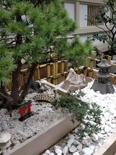 露天神社（お初天神）の庭園