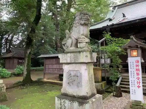 野木神社の狛犬