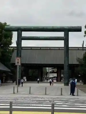 靖國神社の鳥居