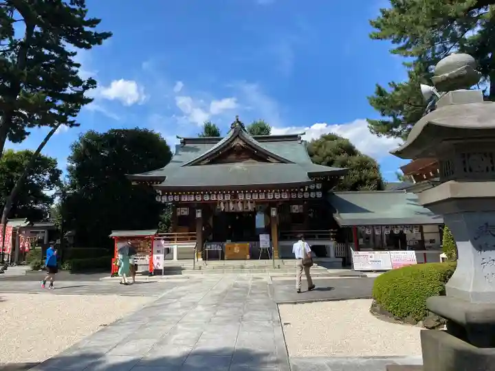 中野沼袋氷川神社の本殿・本堂