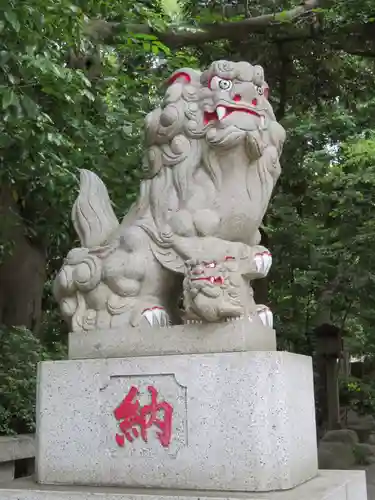 前鳥神社の狛犬