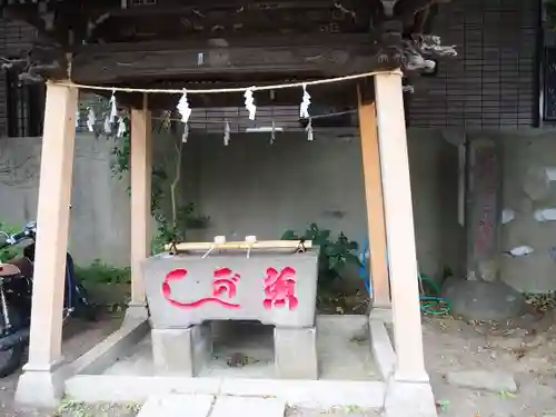 蛭子神社の手水舎