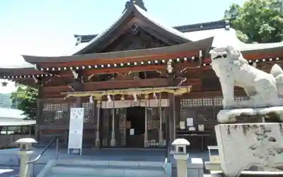 岡田神社の本殿・本堂