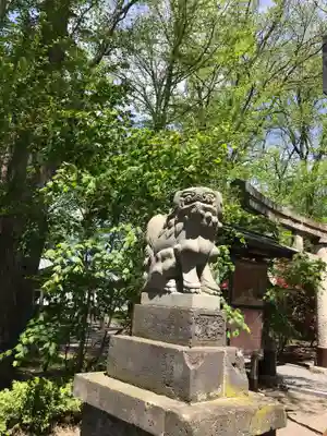 旭川神社の狛犬